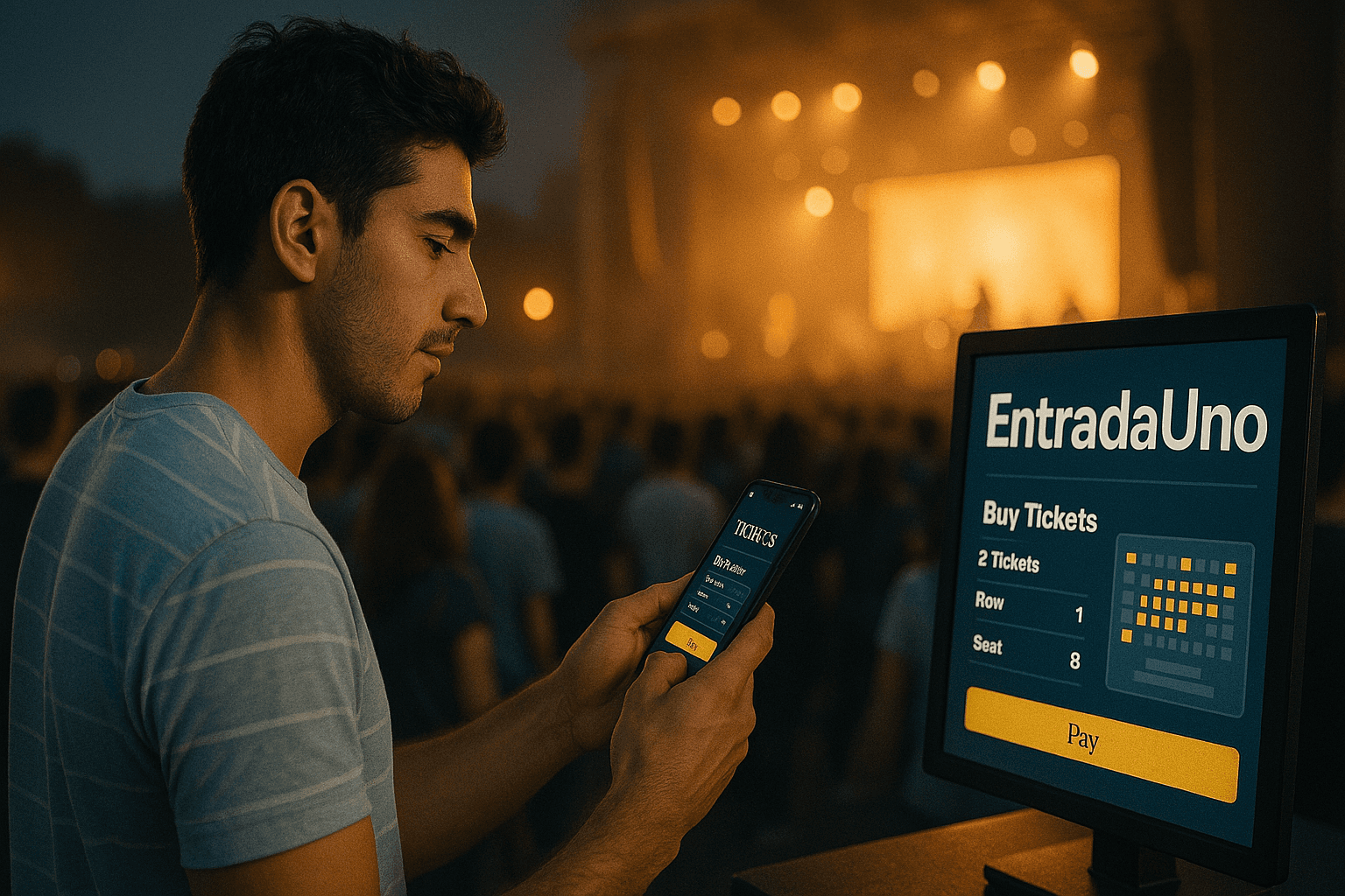 EntradaUno — ticketing para eventos masivos